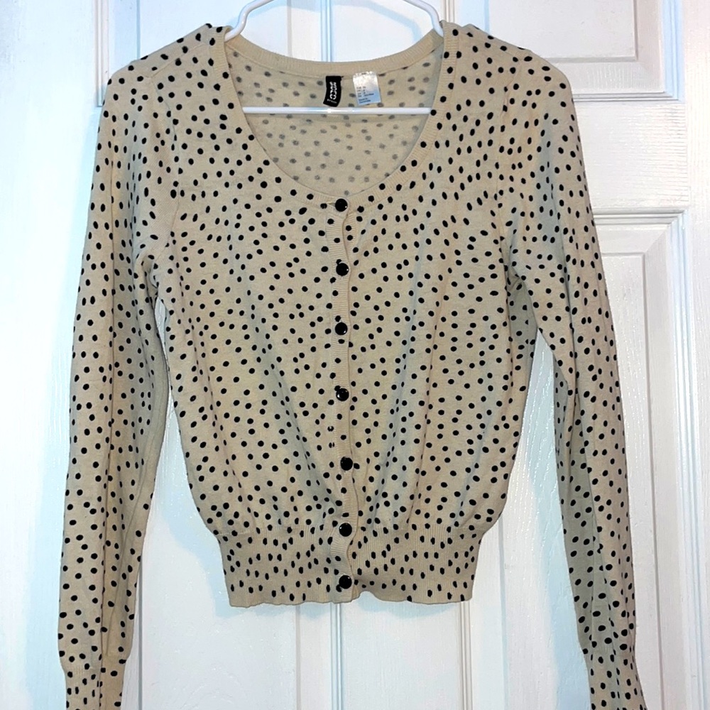 Fashionable Spotted Sweater